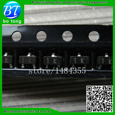 

200PCS BC848BLT1G BC848B BC848BLT1 NPN 100MA 30V SOT23 BC848 MARKING 1K