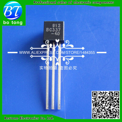 

50PCS BC337 BC337-40 NPN Transistor TO-92