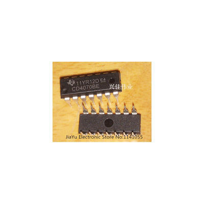 

100pcs/lot CD4070BE CD4070 TI 14-DIP IC Free Shipping