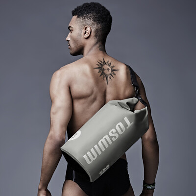 

TOSWIM Multifunctional Swimming Bag Beach Waterproof Bag Storage Waterproof Bag Wet&Dry Separation Swimming Bag
