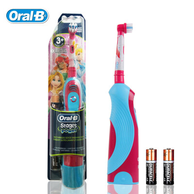 

Oral B DB4510K Children Electric Toothbrush Oral Hygiene AA Battery Toothbrush Dientes Electrico Girls or Boys