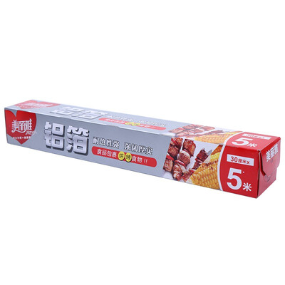 

[Jingdong supermarket] beautiful Ya boxed aluminum foil 30 cm x5 m HC053533