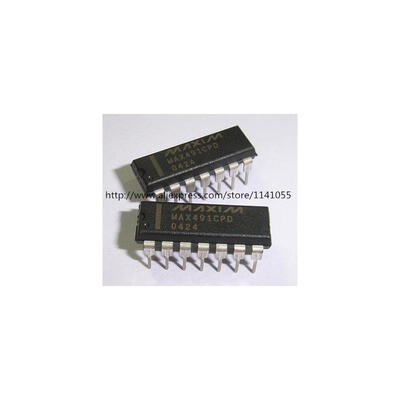 

50PCS MAX491EPD MAX491CPD DIP-14