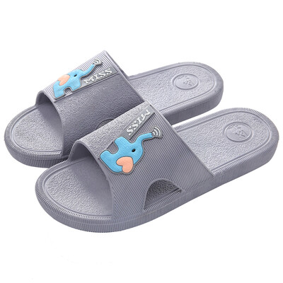 

Antarctic Nanjiren slippers female bathroom bath home sandals purple red 38 yards 19D001