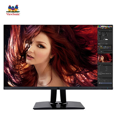 

ViewSonic Small Black 27-Inch Design Drawing 2K High-Resolution Four-Sided Micro Frame IPS Wide Angle Rotation Lifting Display VP2771