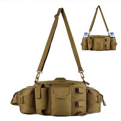 

Mens Tactics Military Waist Pack Bag High Quality Nylon Hip Belt Pocket Military Messenger Bag Hunt Waist Bag