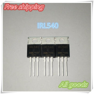 

Free Shipping 10PCS IRL540N IRL540 IR T0-220 IC