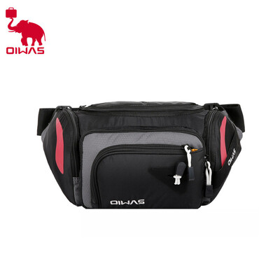

OIWAS Шкафут Сумка Fanny Pack Мужчины Женщины Повседневная ткань Телефонный пояс Сумка Стильный легкий вес для бега