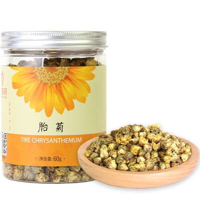 

[JD.com собственный бренд] Когда восемь сезонов Tongxiang фетальной хризантемы / Ханчжоу белый хризантемы чай 60г Травяной чай сам чай