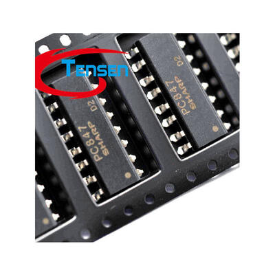 

10PcsLot Optical CouplerOC PC847 SOP-16 Optocoupler Integrated circuit FreeShipping