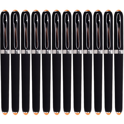 

Baoke (Baoke) PC2218 большой емкости файнштейн перо гель 0.7mm черное перо 12 / картридж