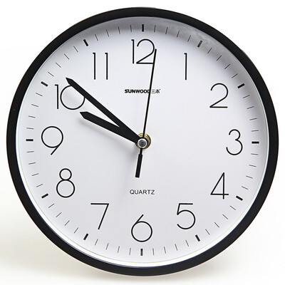 

Miki SUNWOOD 6580 9 inch simple fashion mute wall clock