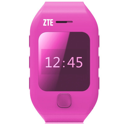 

ZTE (ZTE) Guardian GA365 детский смарт-часы смотреть мобильный телефон GPS позиционирование отслеживания смартфон розовый красный