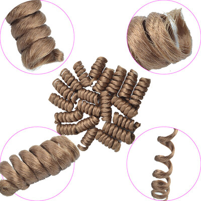 

Chorliss 6 Short Curly Crochet Hair Extensions Crochet Braids Ombre Braiding Hair CurlKalon Crochet Hair Synthetic Bug 1B30