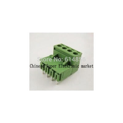 

100PCS 4Pin 5.08mm Terminal Block Connector staightneedle