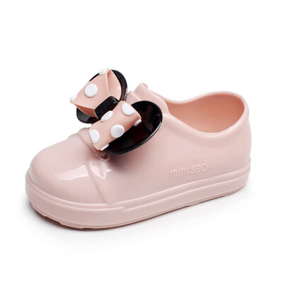 

Jelly Boy&Girls Children Sneakers Gym Shoes Waterproof Bowtie Ear Style