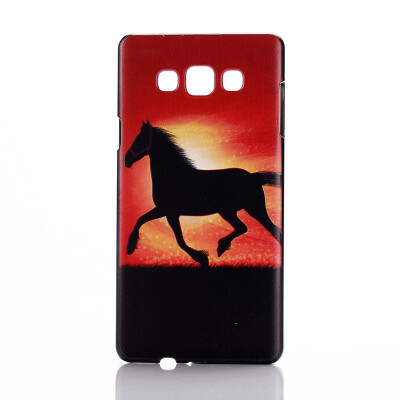 

Phone Protect Hard Plastic Back Fitted Cover Case Skin For Samsung Galaxy A5 - Horse