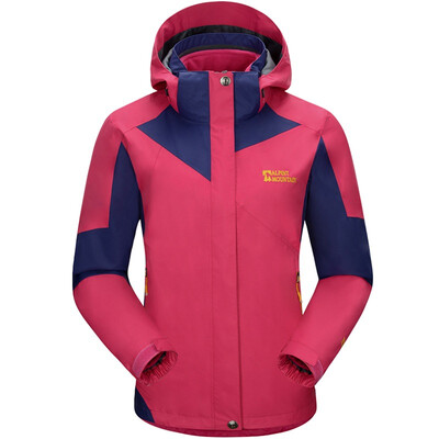 

Elmont ALPINT MOUNTAIN открытый женский двухсекционный три-в-одном теплые куртки 620-606 розовый красный S