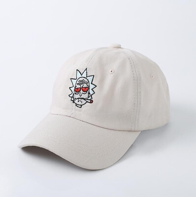 

he New US Animation Rick Caps Dad Hat Rick&Morty Hats Adjustable Casquette High Quality Cotton Baseball Cap bone Snapback