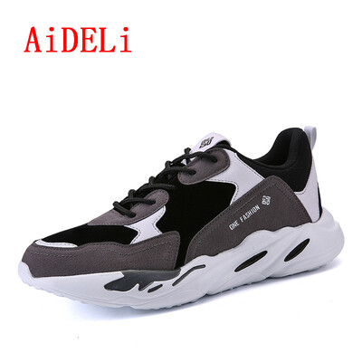 

AiDELi Men fashion sneakers breathable casule shoes fashion sport shoes