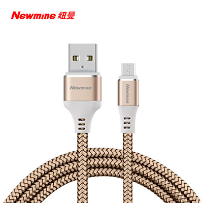 

Newmine Android Charging&Data Transfer Cable Quick Charge 1m Gold for HUAWEIMISAMSUNG