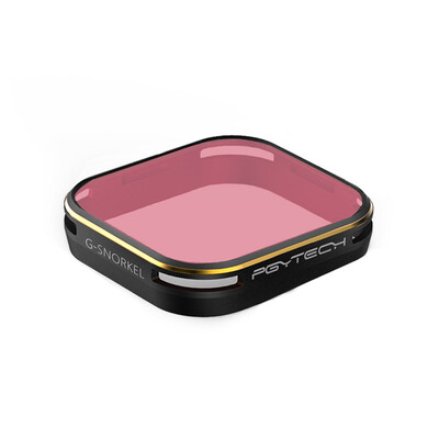 

PGYTECH GoPro Hero 65 Sports Camera Deep Sea Diving Camera Filter Accessories Original Waterproof Shell Edition - Deep Dive Set Red Magenta Snorkeling