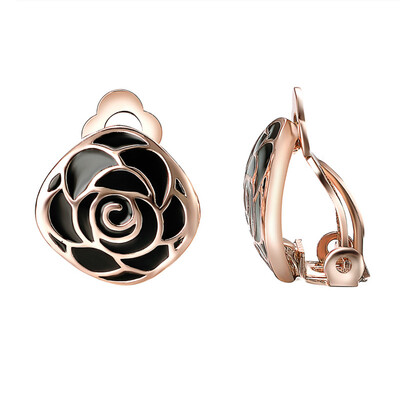 

Yoursfs Crystal Women Clip On Earrings 18K Plated Fashion Jewelry Unique Cocktail CZ Earrings Gift