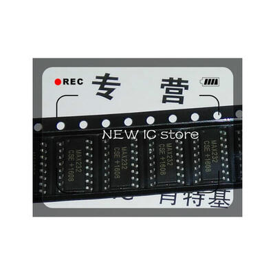 

100pcslot MAX232CSE MAX232 SOP-16 MAXIM Multichannel RS-232 DriversReceivers IC