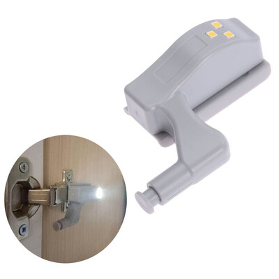 

1PC LED Cabinet Hinge Light Induction Cupboard Closet Wardrobe Night Lamp Home Kitchen Bedroom Living Room Lighting