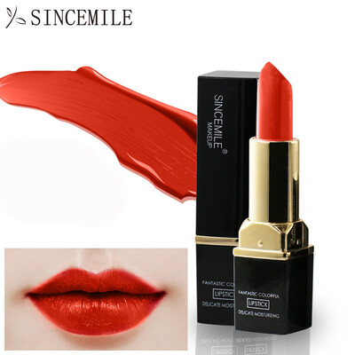 

4 Color Smooth Matte Lipstick Waterproof Makeup Lip Stick Make Up Moisturizing Lip Balm Batom Long Lasting Lip Gloss Cosmetic