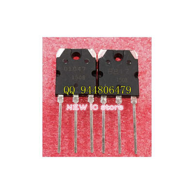 

Free shipping 10pcslots TO-3P B817 D1047 new original