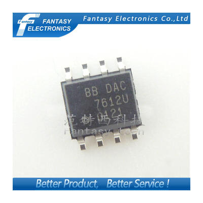 

2PCS DAC7612U SOP DAC7612 SOP SMD DIGITAL-TO-ANALOG CONVERTER new&original free shipping