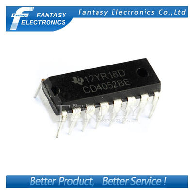 

10PCS CD4052BE DIP16 CD4052 DIP new and original IC free shipping
