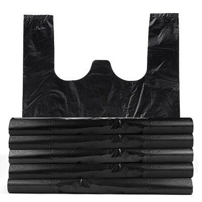 

Jinghuisi Chuang JH0476 thick leak-proof vest portable plastic home office storage bag white 3048cm 200 Pack