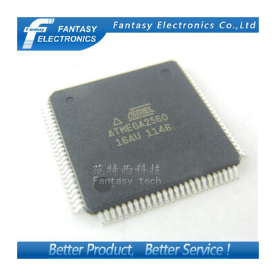 

5PCS ATMEGA2560-16AU QFP ATMEL ATMEGA2560 TQFP100 new and original free shipping