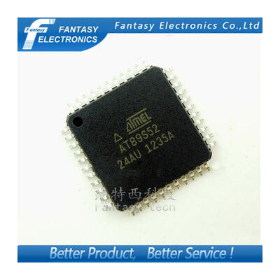 

5PCS AT89S52-24AU QFP44 AT89S52-24 QFP AT89S52 Programmable Flash new and original IC free shipping