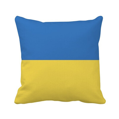 

Ukraine National Flag Europe Country Square Throw Pillow Insert Cushion Cover Home Sofa Decor Gift