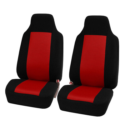 

Fashion Universal 2PCS Car Seat Cover With Durable Polyester Material 4Colours