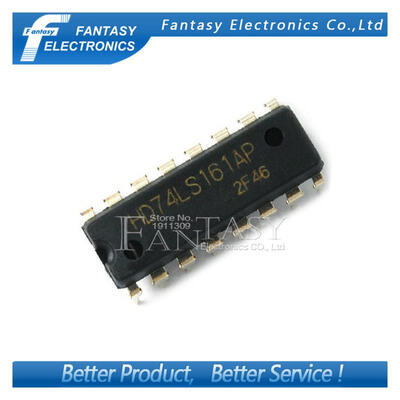 

10PCS HD74LS161AP DIP16 HD74LS161A DIP SN74LS161AN 74LS161 new&original IC free shipping