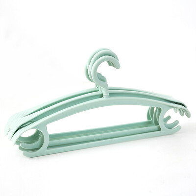 

Youwan Plastic Hanger Wide Shoulder Slip No Trace Clothes Hanging Clothes Rod Clothes Shelf Clothes Drying Clothes Coat Support Green 10 Pack