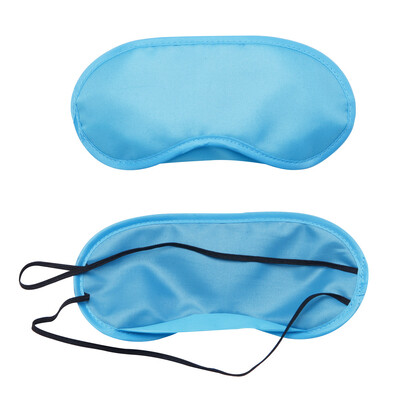 

Polyester Eyeshade Black Sleeping Eye Cover Soft Sponge Pad Eye Mask Blindfold Sleep Eye Patch Goggles