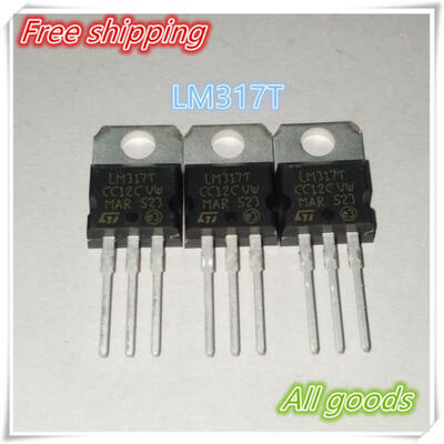 

Free shipping 100PCS LM317 LM317T Voltage Regulator 1.2V to 37V 1.5A new and original