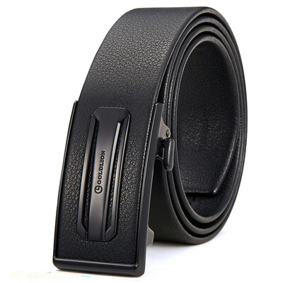 

Goldlion Mens Belt Automatic Buckle Gift Box Simple Belt Mens Fashion Casual Pants MPC81062-1191 Black - Atmosphere 110-120CM