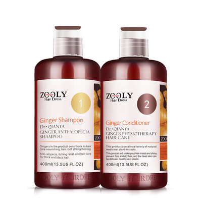 

Zhuo Lanya Ginger Detoxification Control and Oil Control Kit (400 мл анти-шампунь + кондиционер 400 мл)