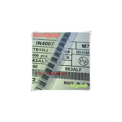

1000pcs SMD 1N4007 Rectifier Diode 1A 1000V M7