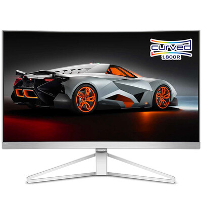 

Philips PHILIPS 27 inch second generation 1800R curvature flagship surface 90 NTSC wide color gamut 77mm slim computer LCD monitor 278C7QJSW