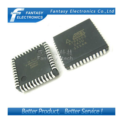 

5PCS AT89S52-24JU PLCC44 AT89S52 PLCC AT89S52-24 Programmable Flash new&original IC free shipping
