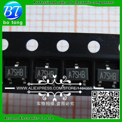 

100PCS free shipping SI2307 SI2307DS A7SHB SOT23-3L 2.5A/30V