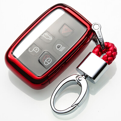 

Di Galen all-inclusive Land Rover key sets found Gods Range Rover Stars Range Rover Aurora Key Pack Car Protection Soft Shell Men&women Electric Light Red Red Big Keychain