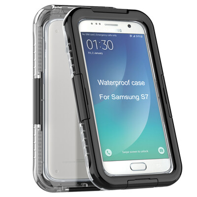 

Airress Transparent Professional Waterproof Pouch Case Cover Shell for Samsung S7